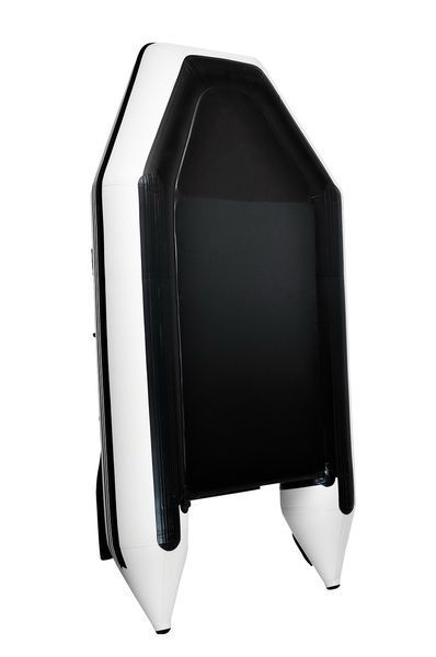 Лодка пвх надувная моторная двухместная &Omega;Mega 270M DE серая &Omega;Mega 270M DE фото