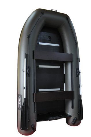 Лодка пвх надувная двухместная, килевая ㅤ Grif boat GM-270KFU 2601855427 фото